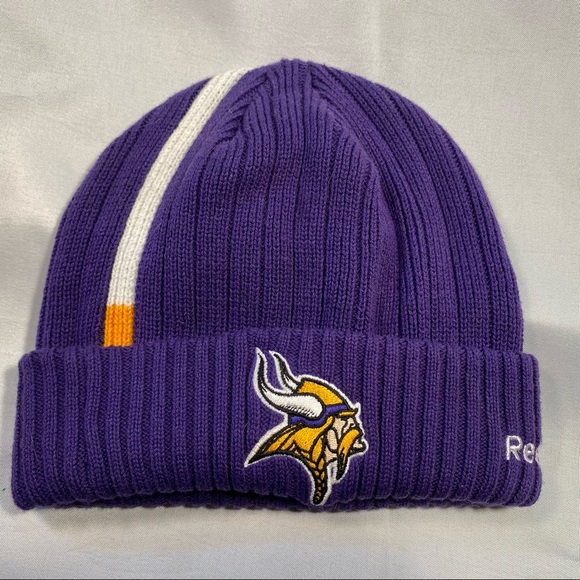 Minnesnowta Vikings Stocking Hat by Reebok & Officially Licensed by NFL - Picture 2 of 7
